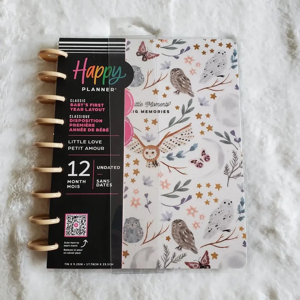 The Happy Planner Classic Babys First Year 12 month undated